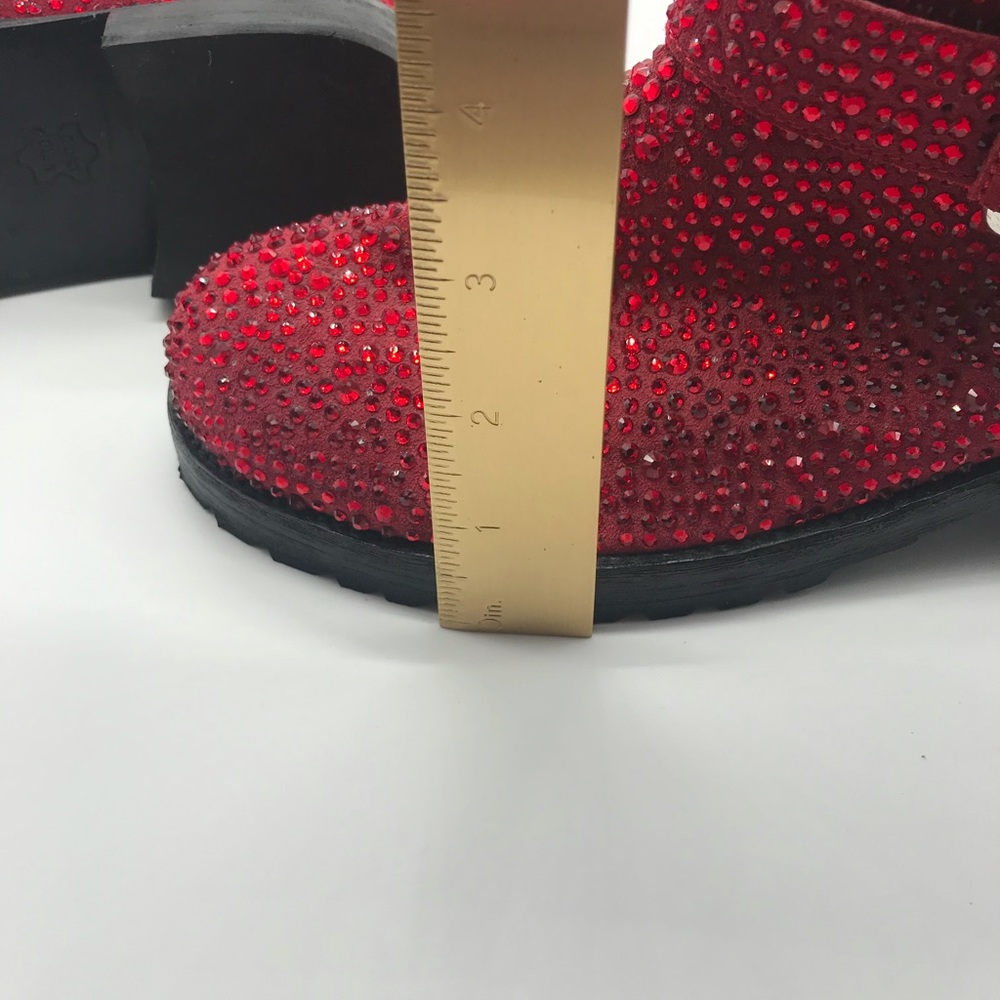 ZiGiny Angel Red Swarovski Crystal Boots - Picture 8 of 9